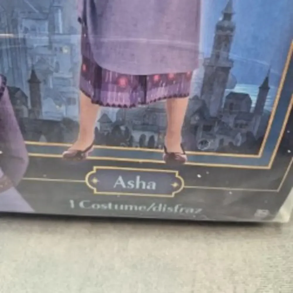 Disney Wish Movie Asha’s Adventure Role Play Costume Halloween Dress NEW Sz Med - Picture 4 of 6